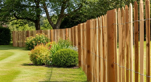 La clôture en ganivelle : une solution naturelle et élégante pour votre jardin